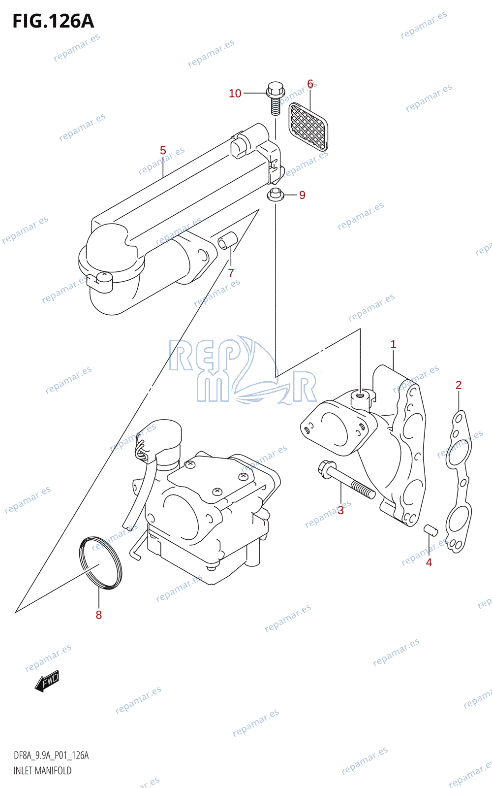 126A - INLET MANIFOLD