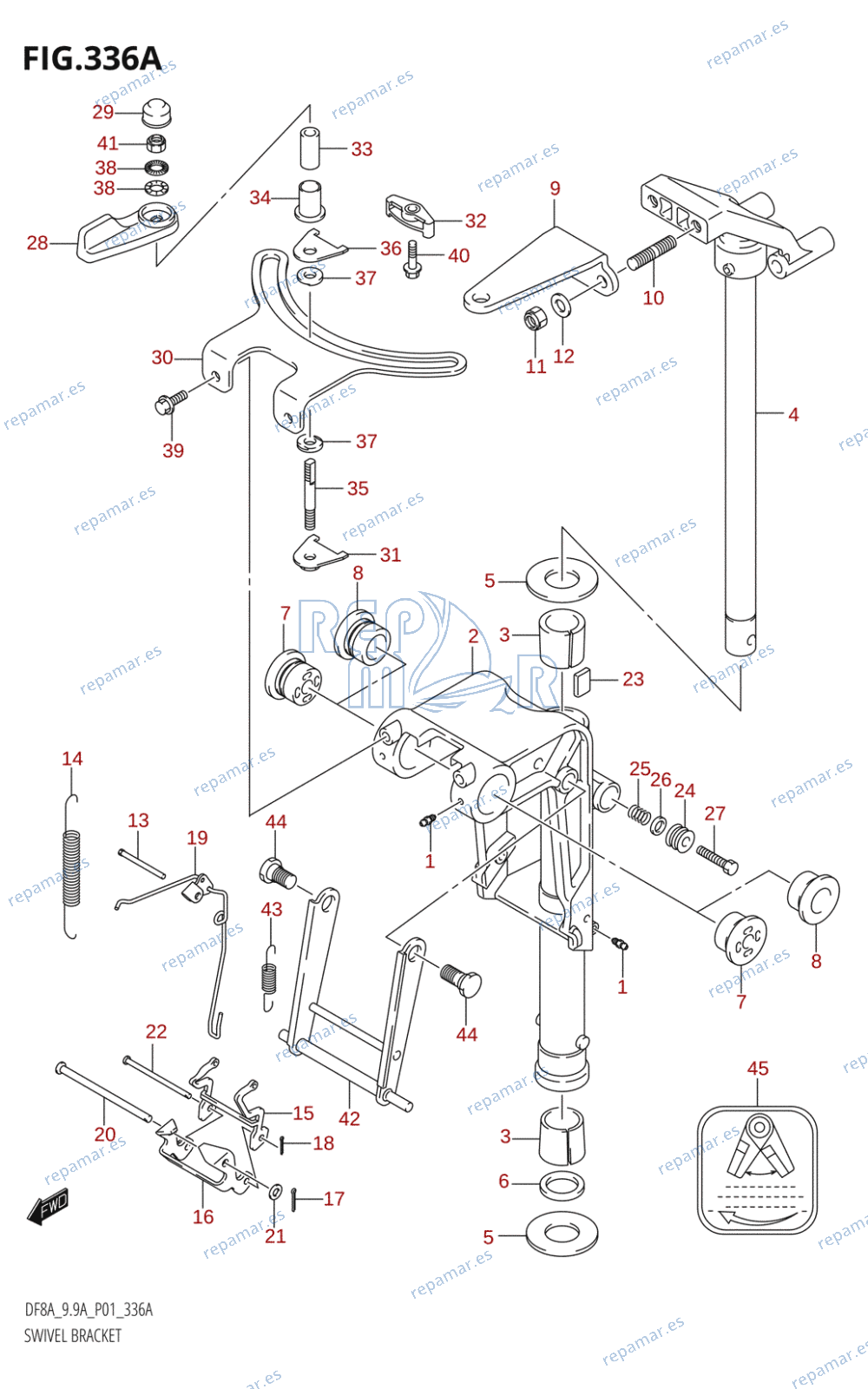 336A - SWIVEL BRACKET