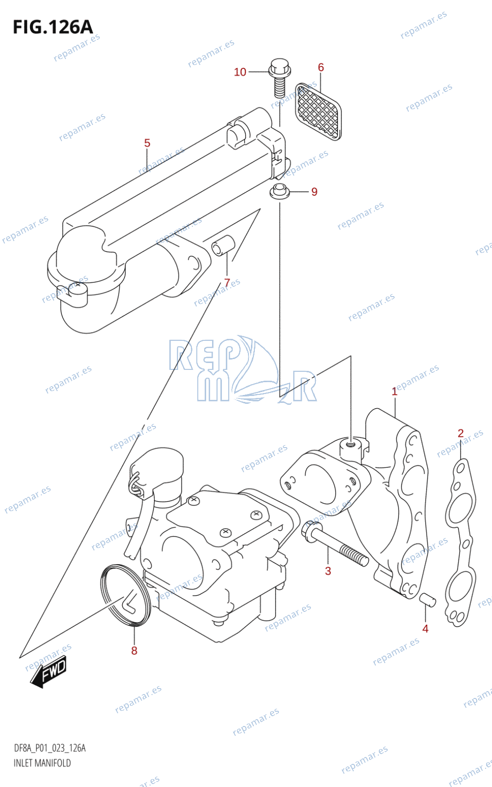 126A - INLET MANIFOLD