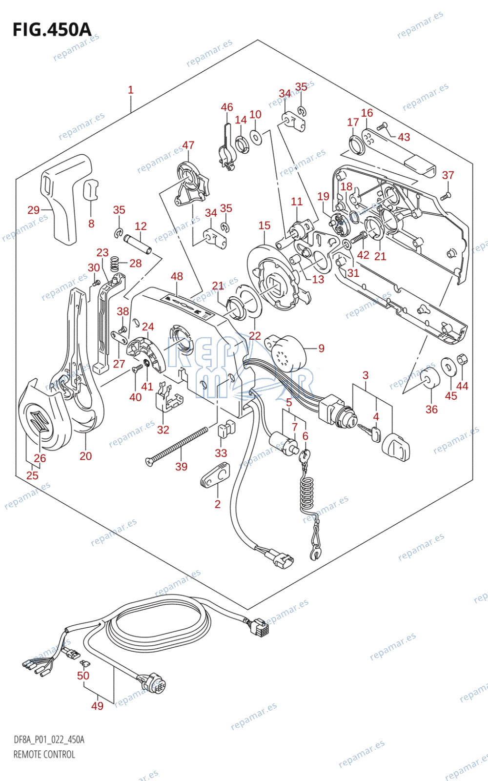 450A - REMOTE CONTROL (DF8AR)