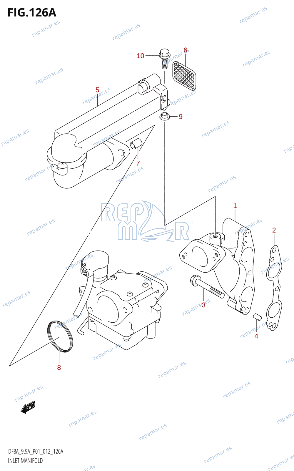 126A - INLET MANIFOLD