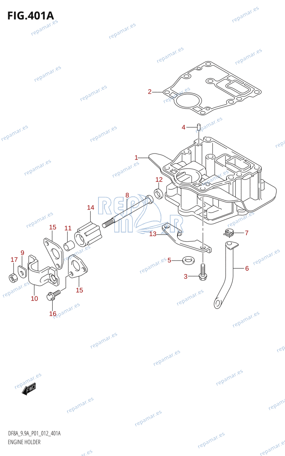 401A - ENGINE HOLDER