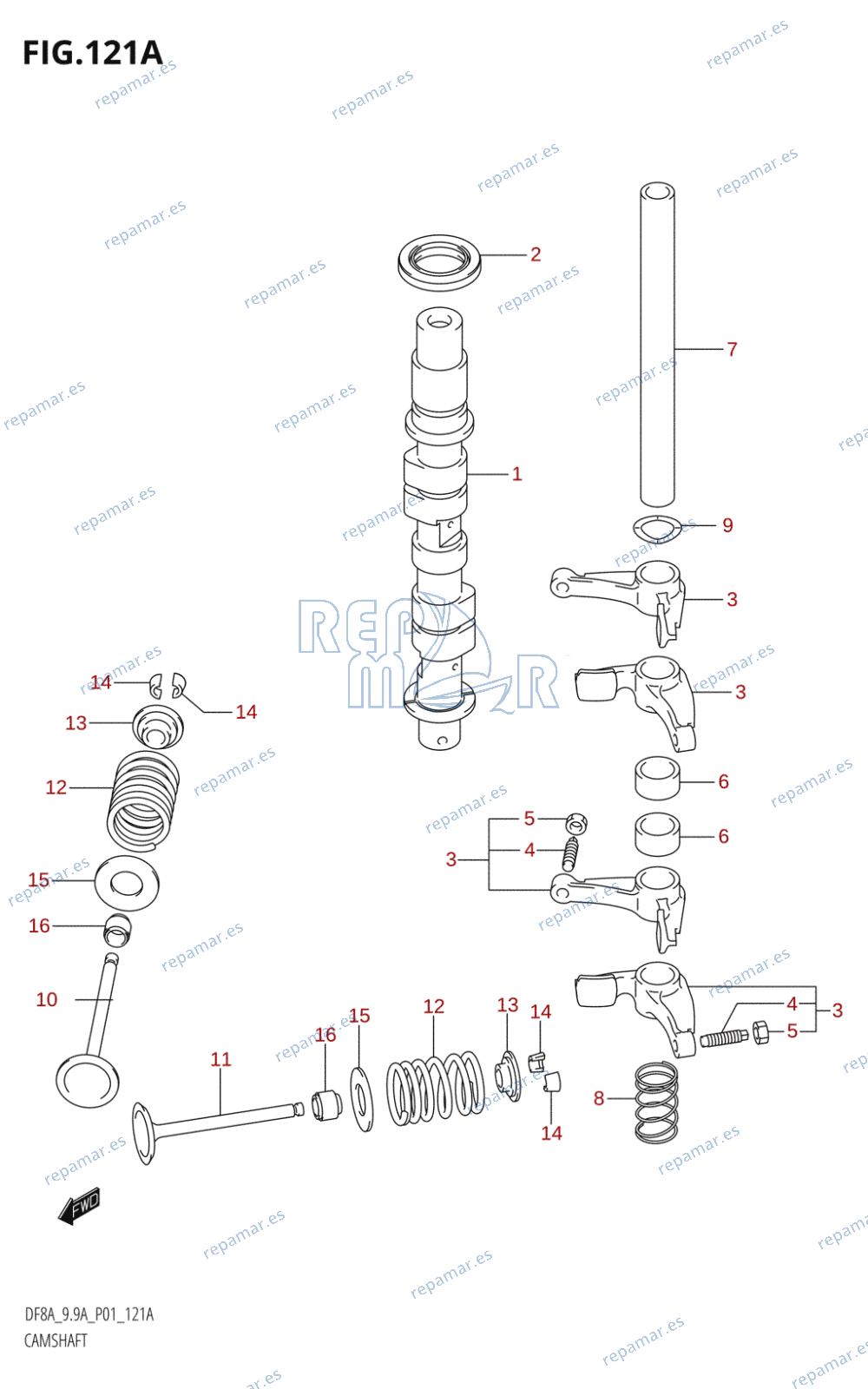 121A - CAMSHAFT