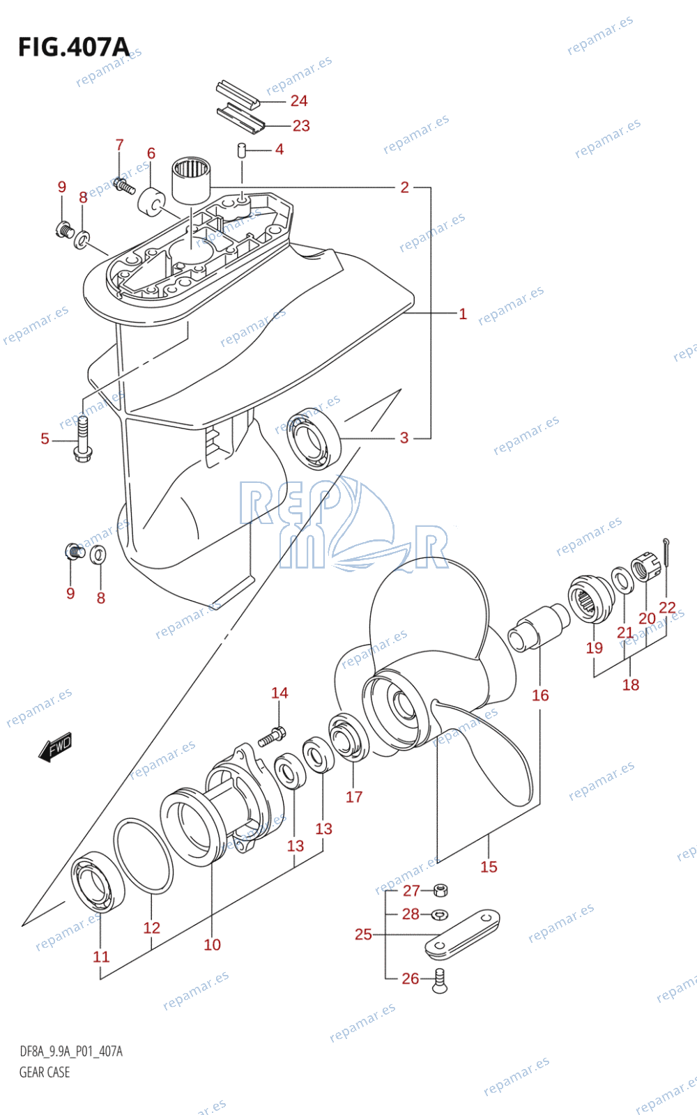 407A - GEAR CASE