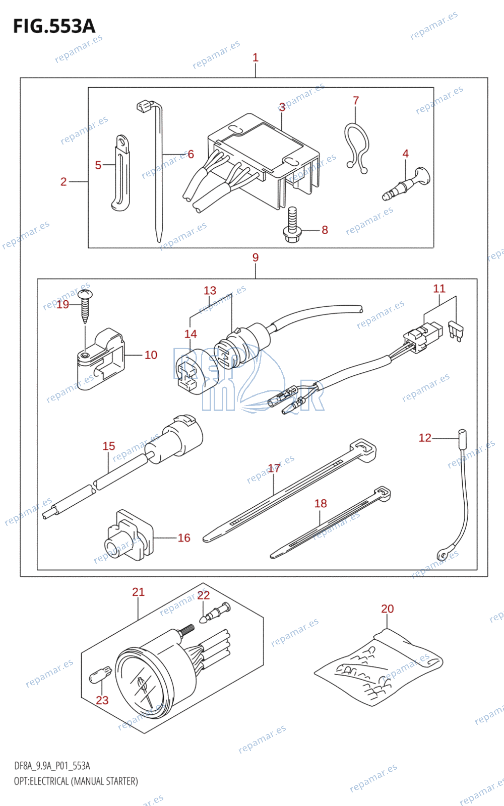 553A - OPT:ELECTRICAL (MANUAL STARTER) (M-STARTER)