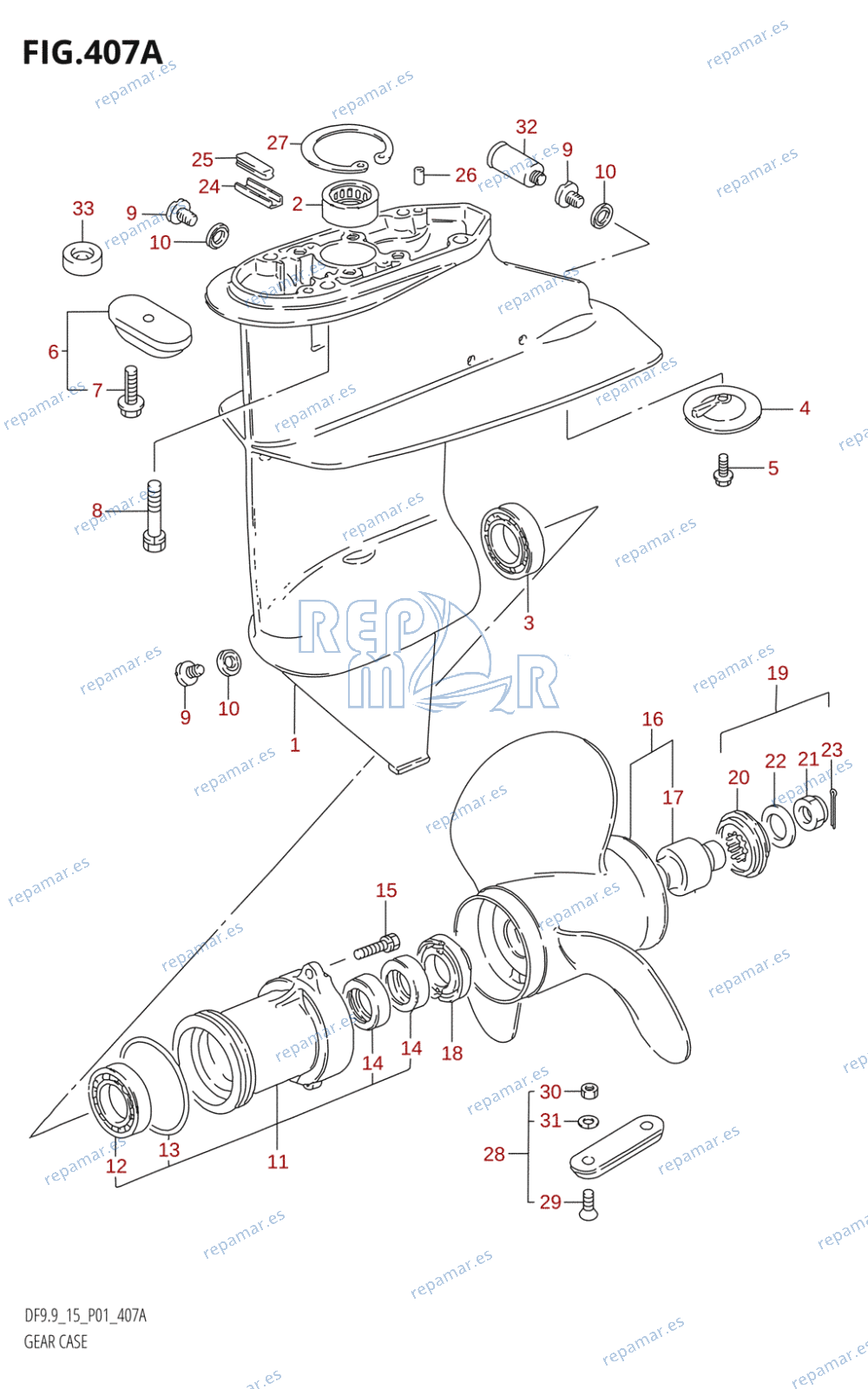 407A - GEAR CASE