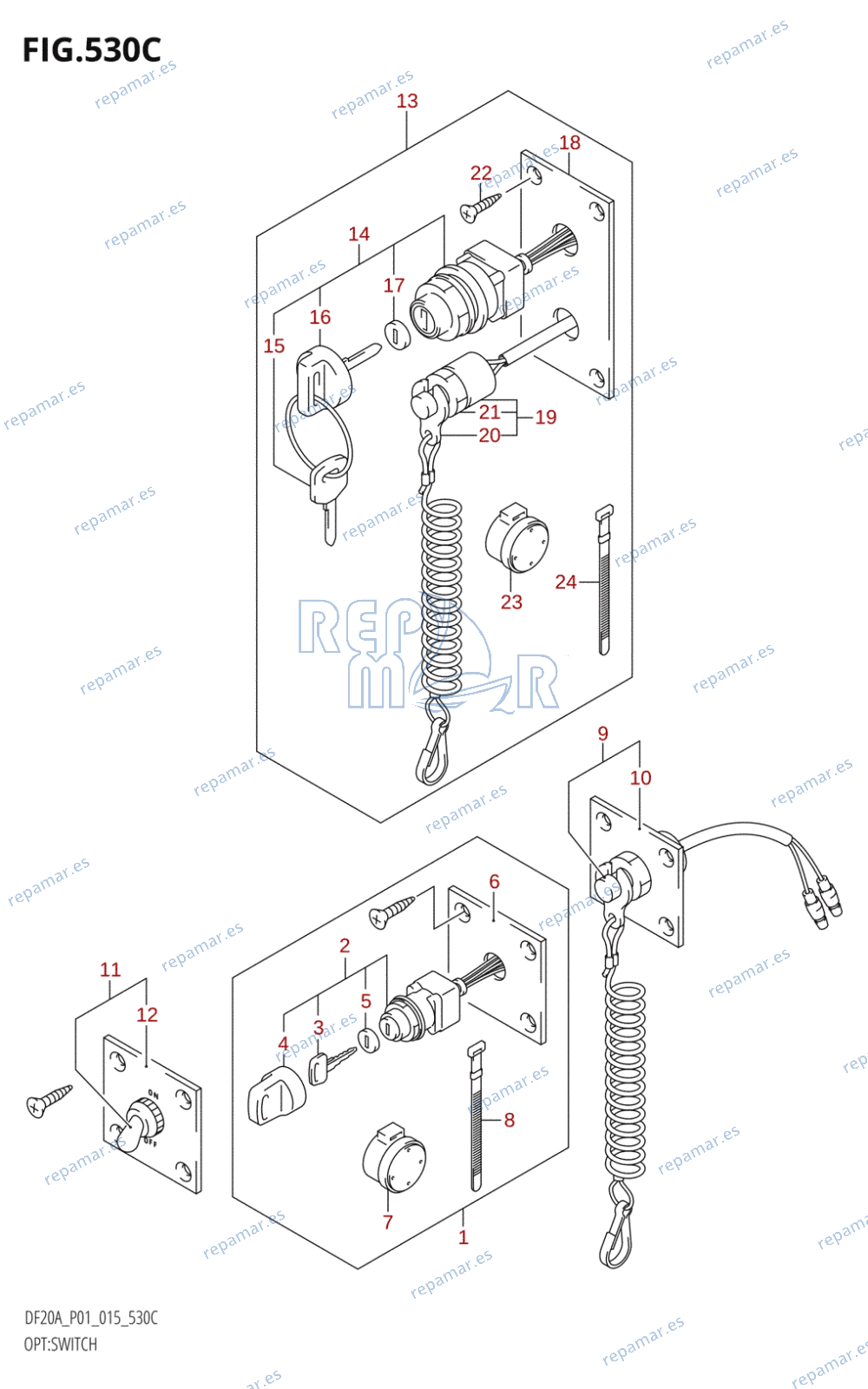 530C - OPT:SWITCH (DF15AR:P01)