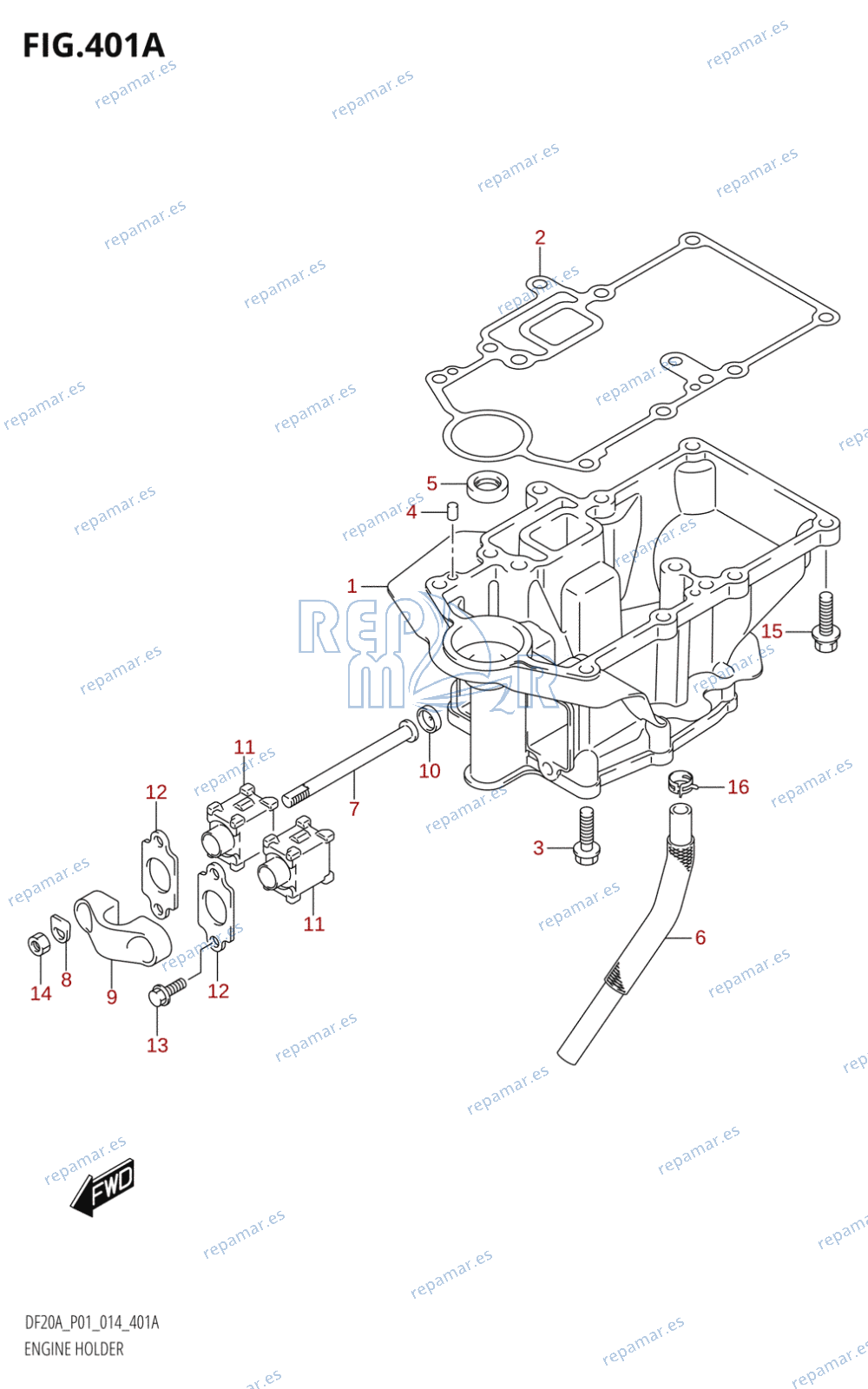 401A - ENGINE HOLDER