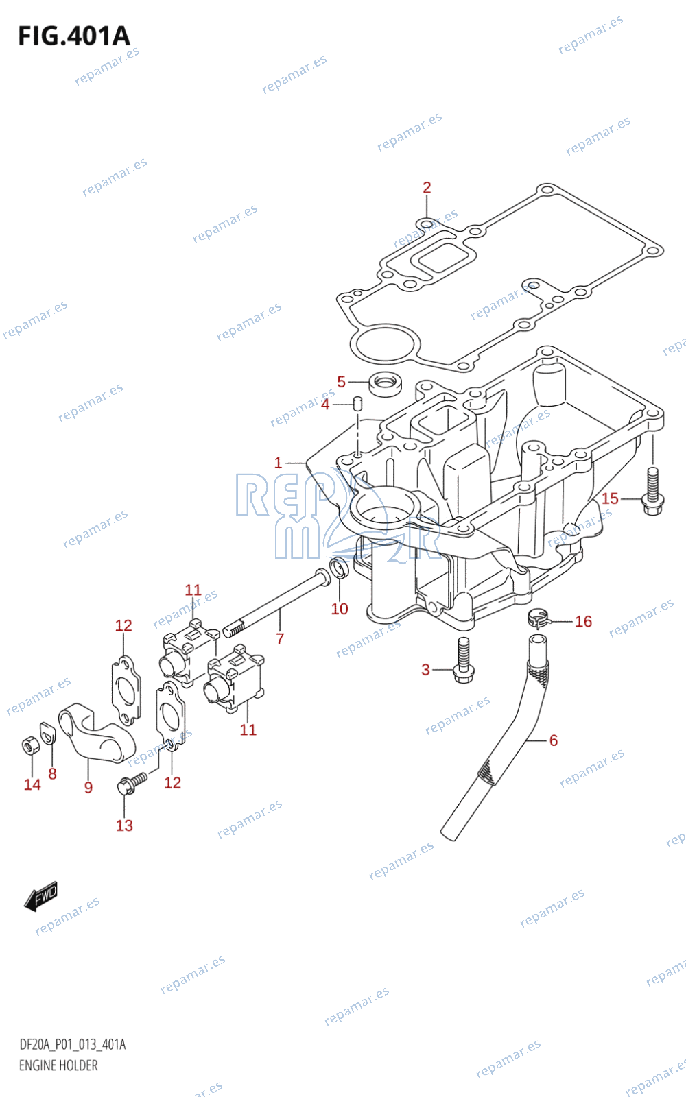 401A - ENGINE HOLDER