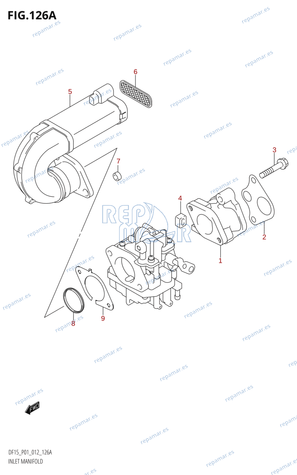 126A - INLET MANIFOLD