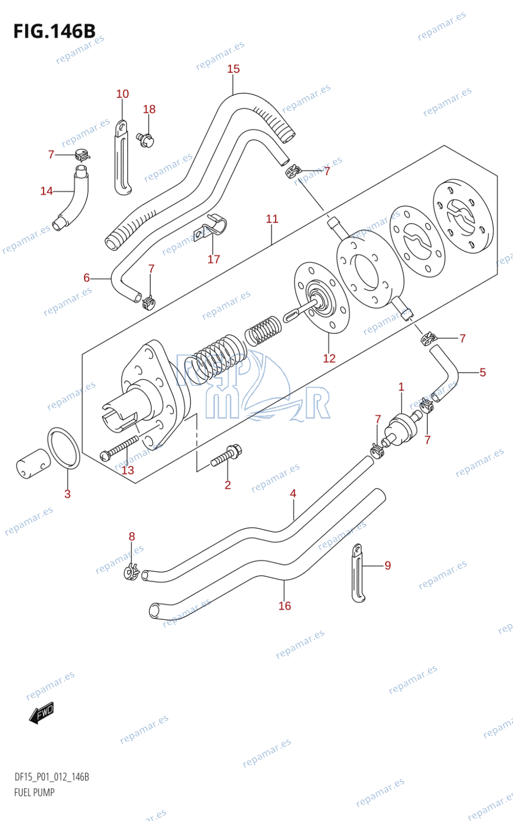 146B - FUEL PUMP (DF15R:P01)