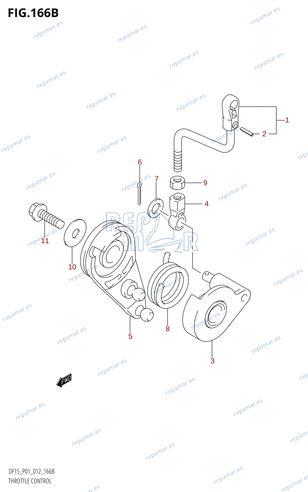 166B - THROTTLE CONTROL (DF15R:P01)