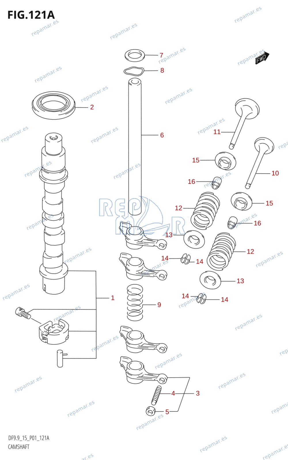 121A - CAMSHAFT