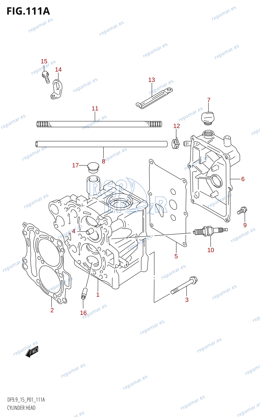 111A - CYLINDER HEAD (K4)