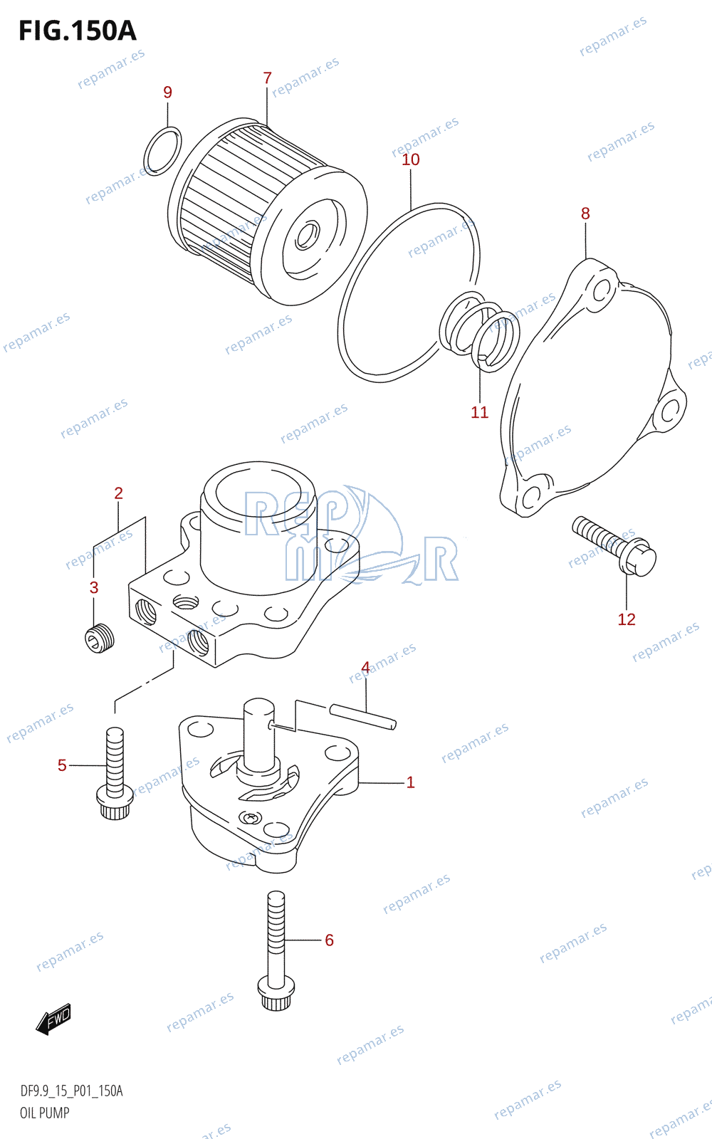 150A - OIL PUMP.