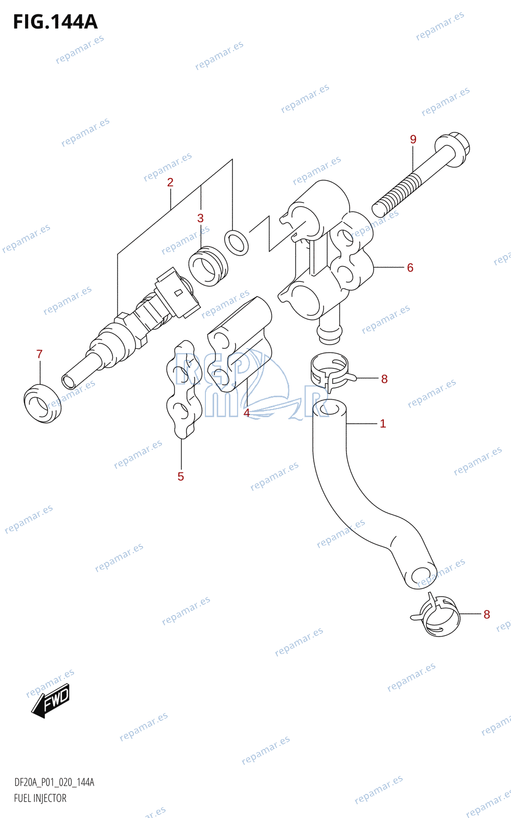 144A - FUEL INJECTOR