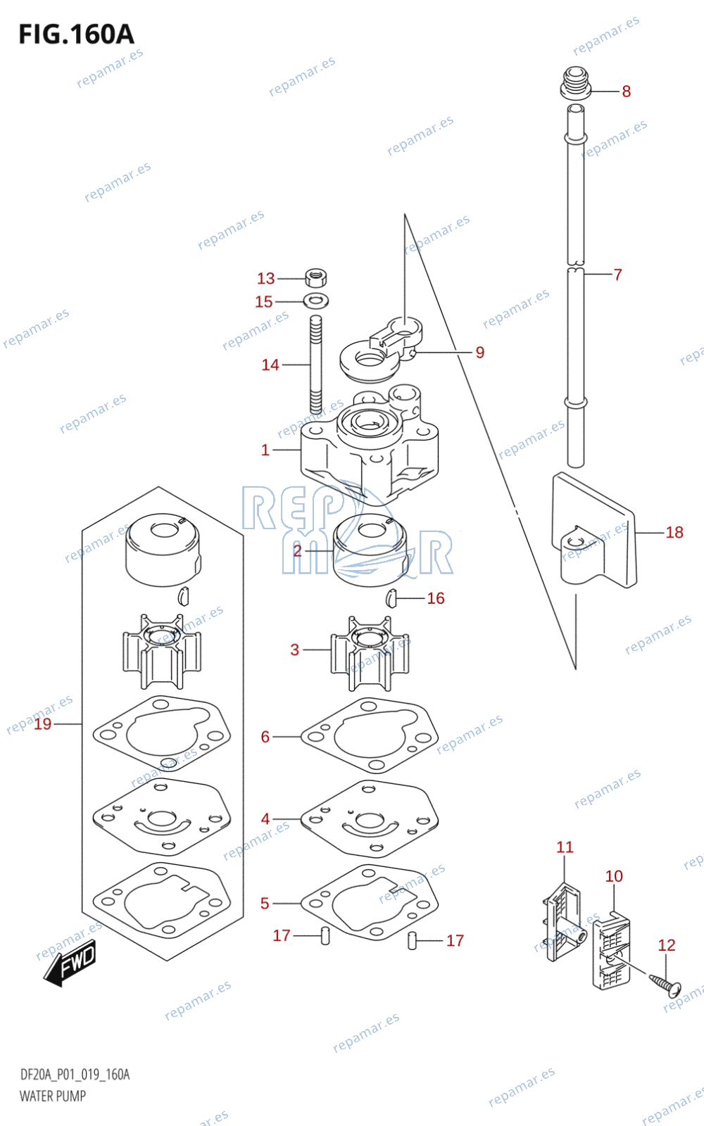 160A - WATER PUMP (P01)