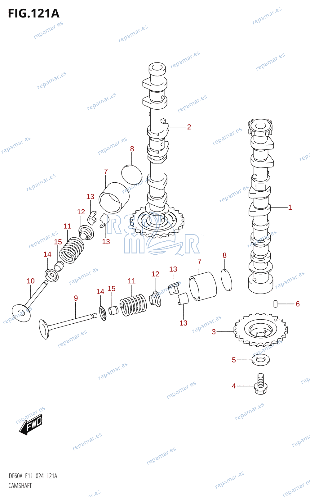 121A - CAMSHAFT