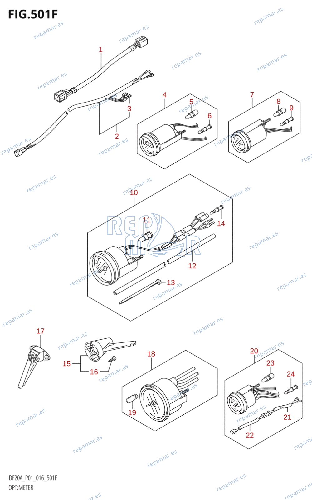 501F - OPT:METER (DF20AT:P01)