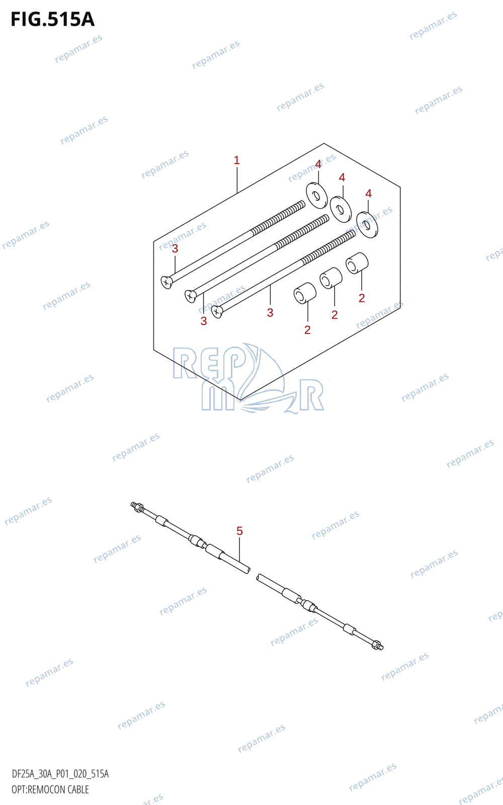 515A - OPT:REMOCON CABLE