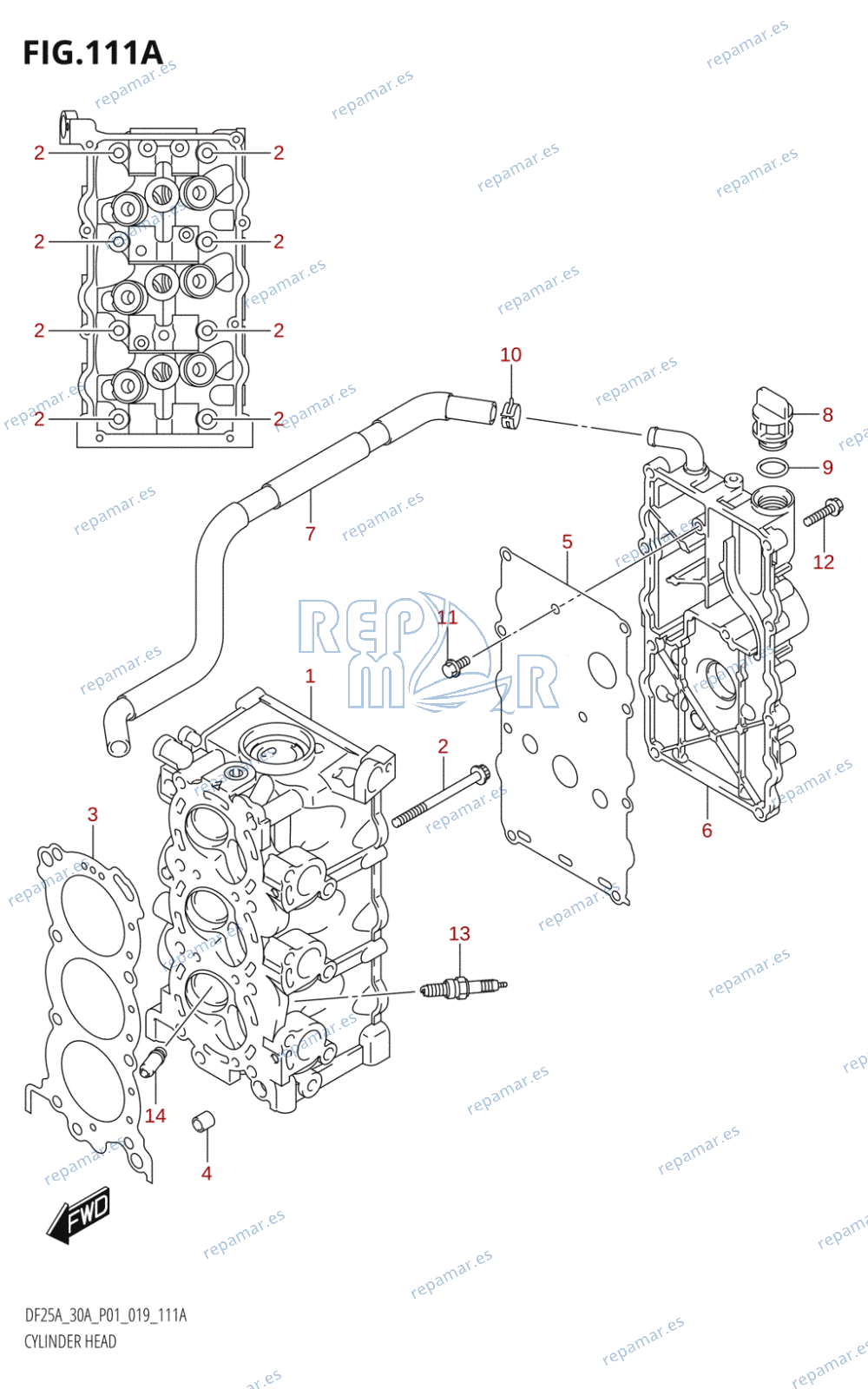 111A - CYLINDER HEAD