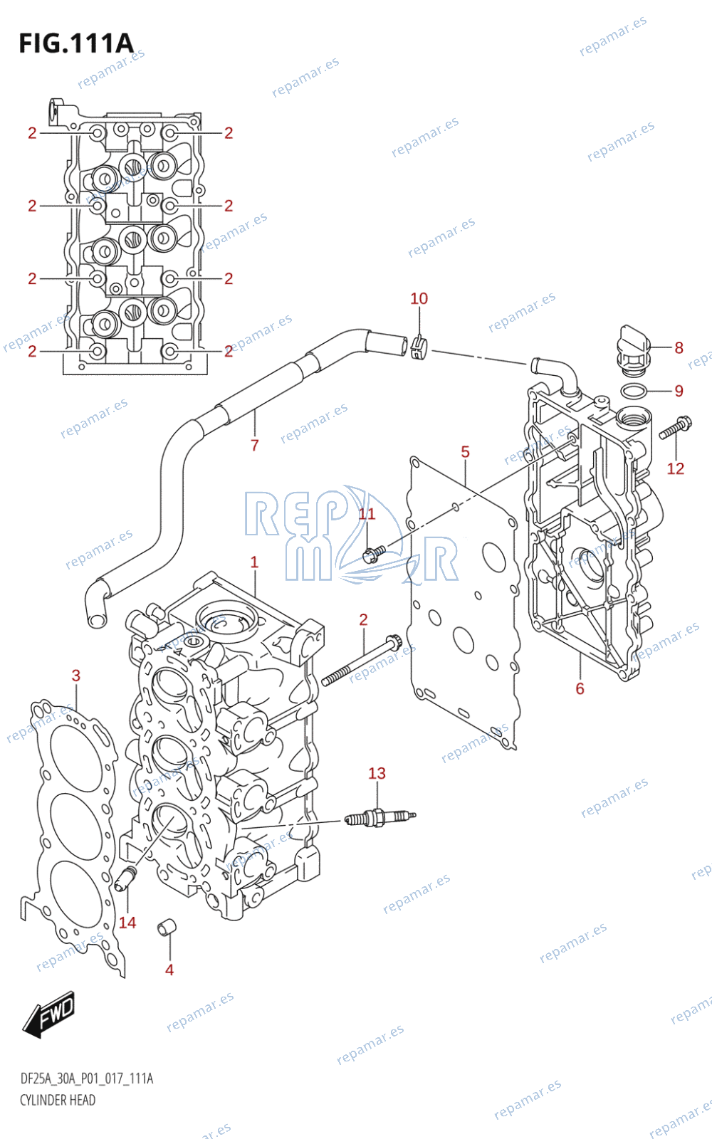 111A - CYLINDER HEAD