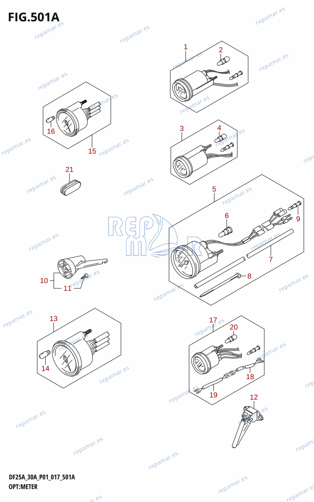 501A - OPT:METER (DF25AR:P01)