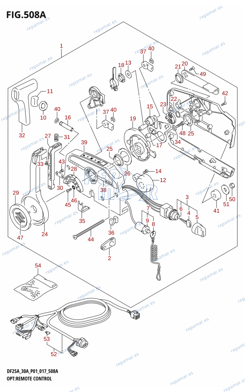 508A - OPT:REMOTE CONTROL (DF25A:P01)