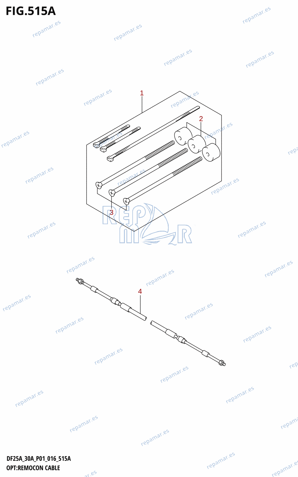 515A - OPT:REMOCON CABLE