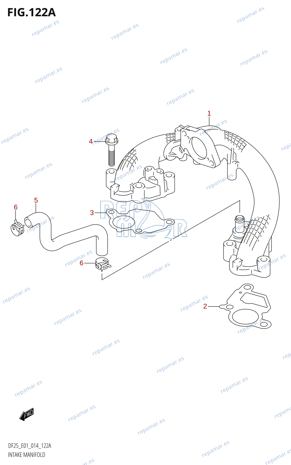 122A - INTAKE MANIFOLD