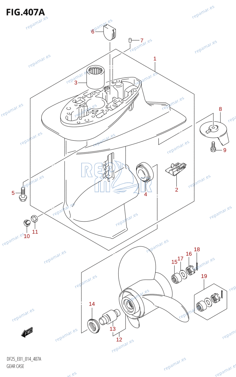 407A - GEAR CASE