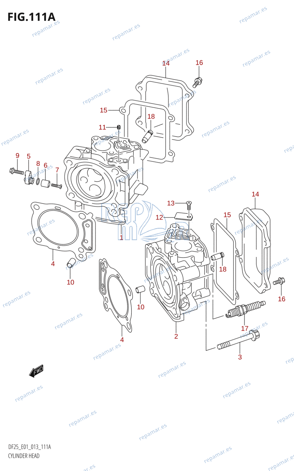 111A - CYLINDER HEAD