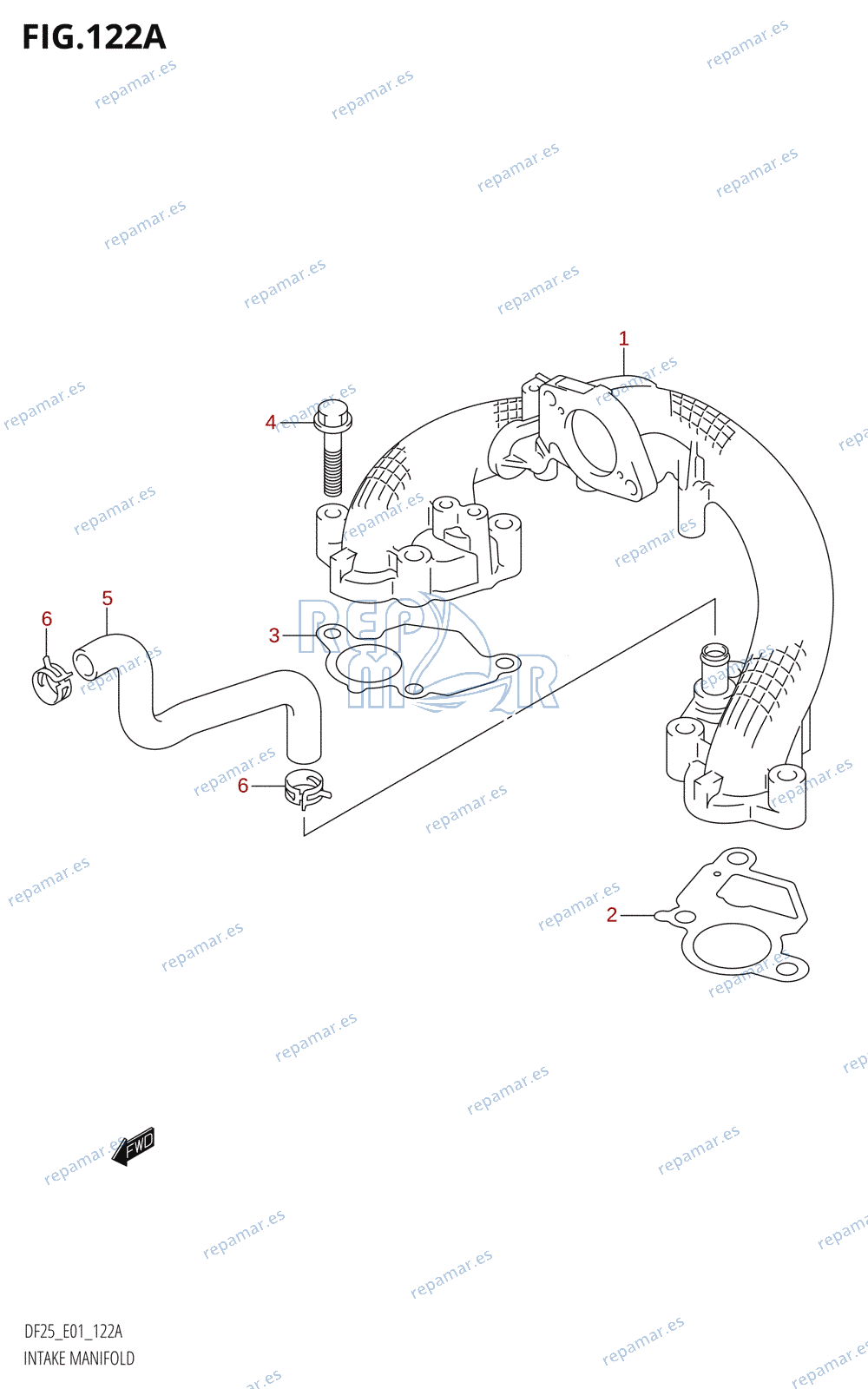 122A - INTAKE MANIFOLD