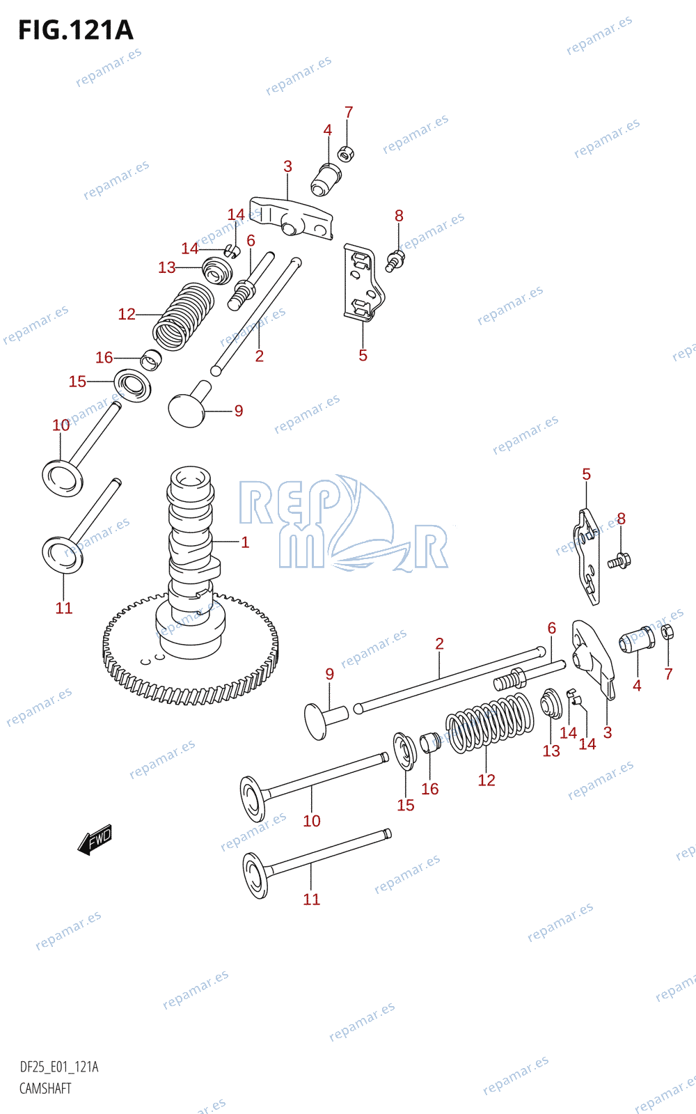 121A - CAMSHAFT