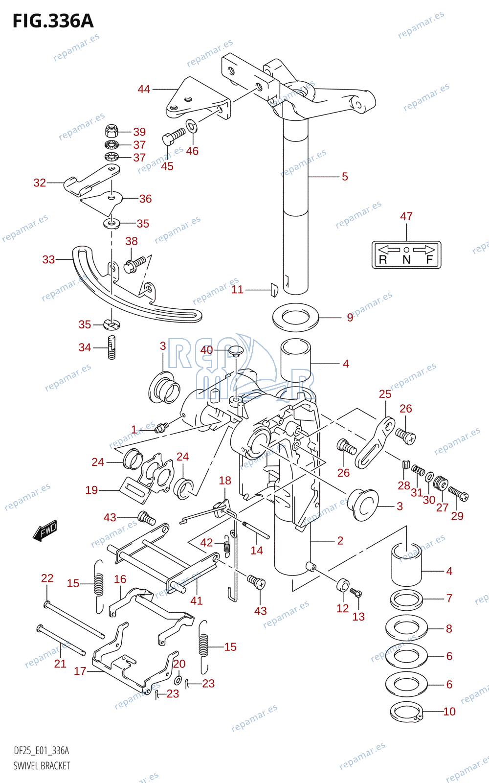 336A - SWIVEL BRACKET