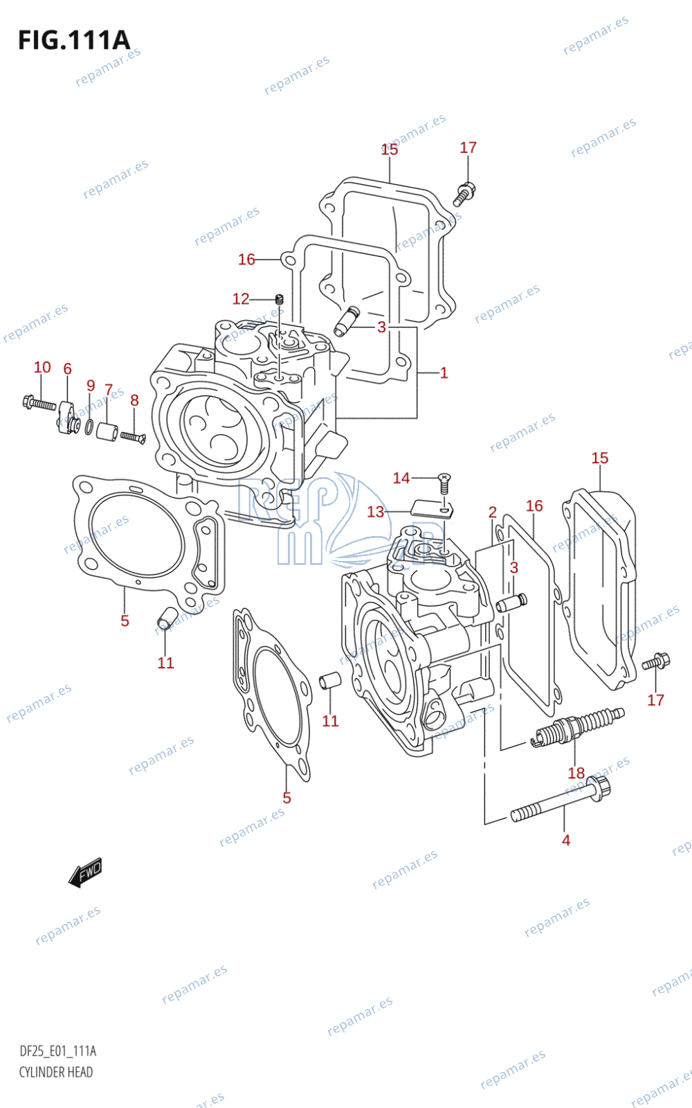 111A - CYLINDER HEAD