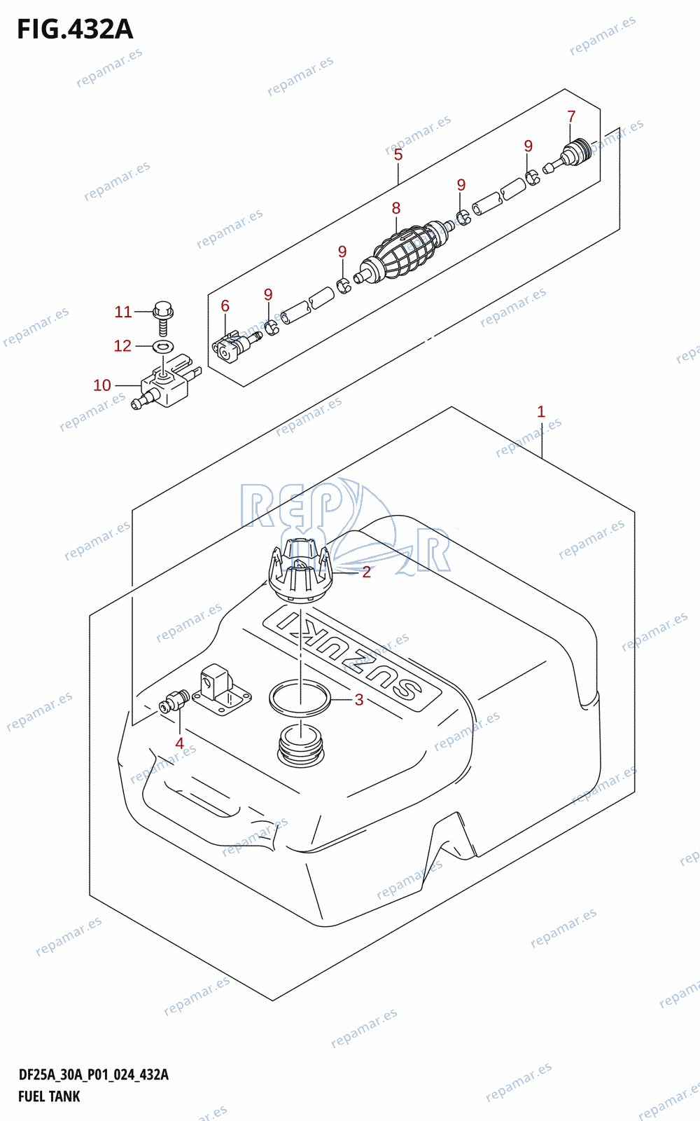 432A - FUEL TANK