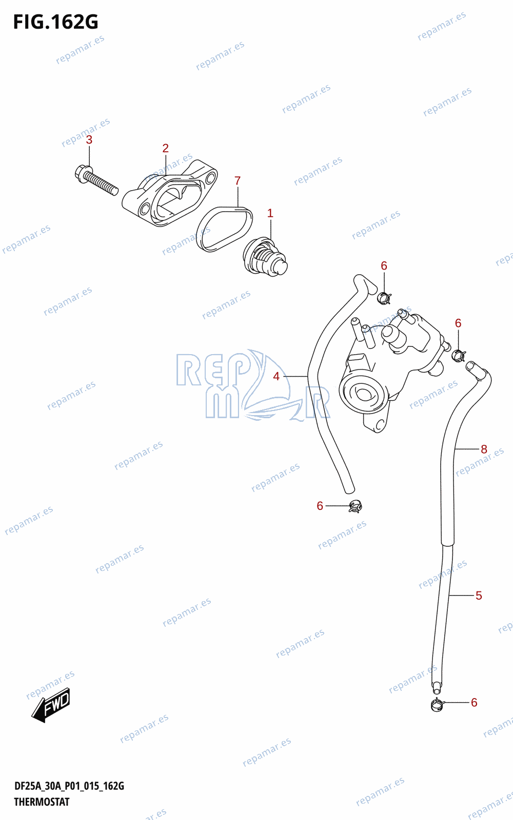 162G - THERMOSTAT (DF30AT:P01)