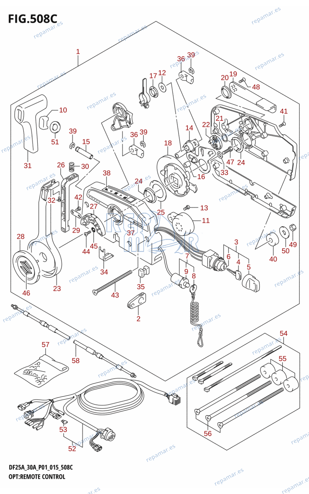 508C - OPT:REMOTE CONTROL (DF30A:P40)