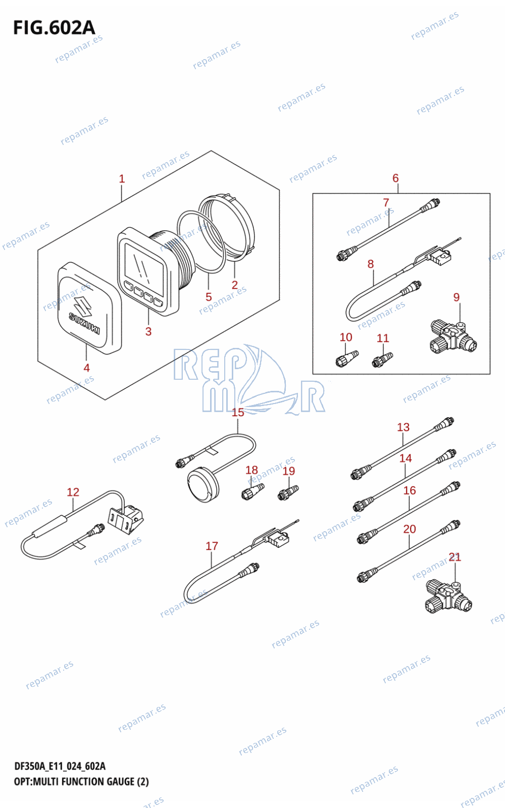 602A - OPT:MULTI FUNCTION GAUGE (2) (E11,E01)