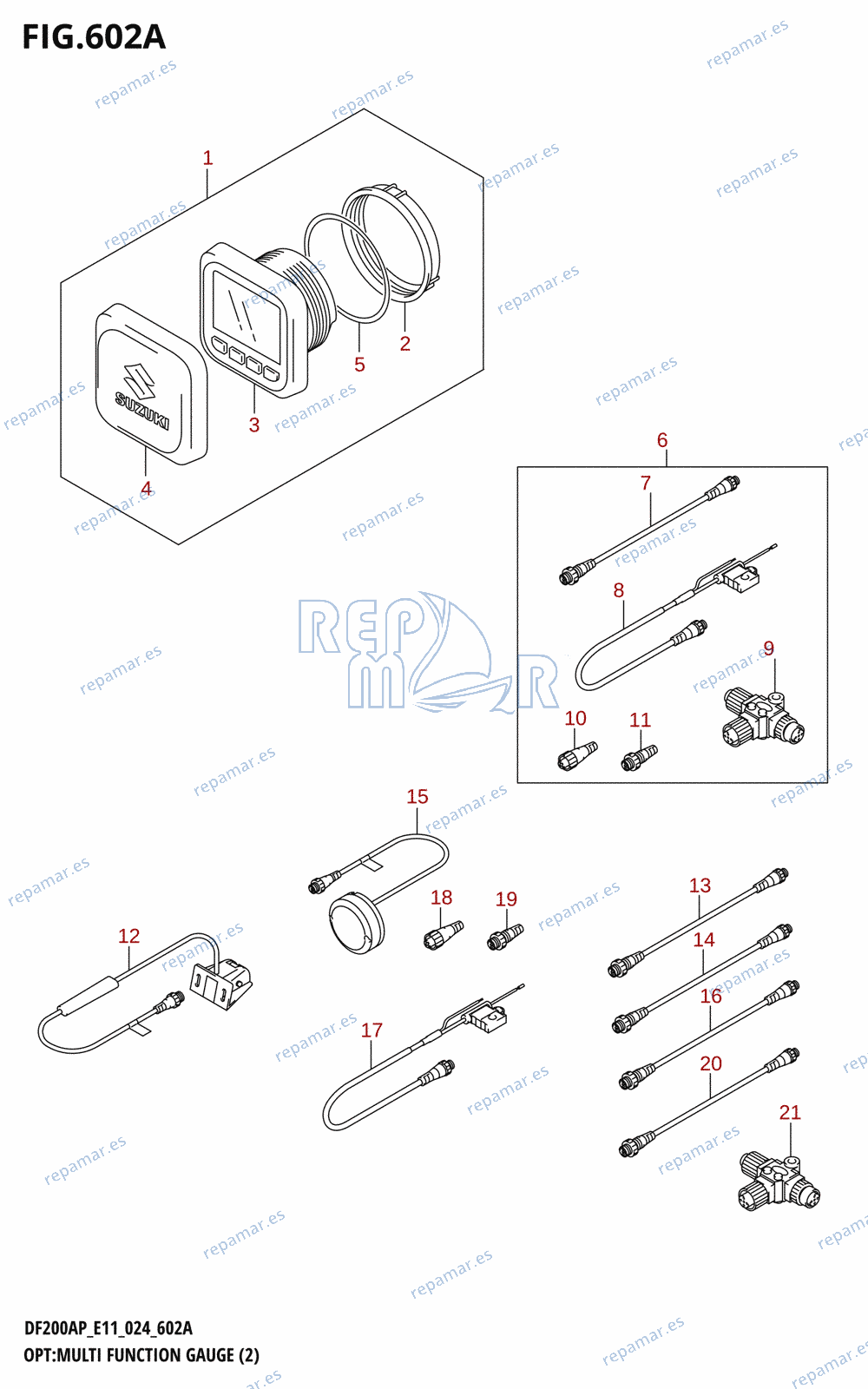 602A - OPT:MULTI FUNCTION GAUGE (2) (E11)