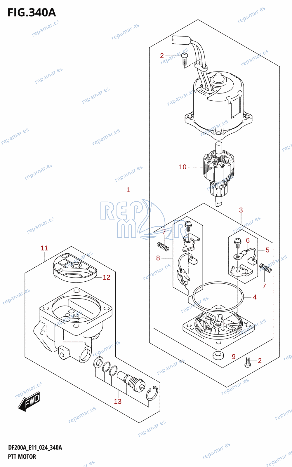 340A - PTT MOTOR