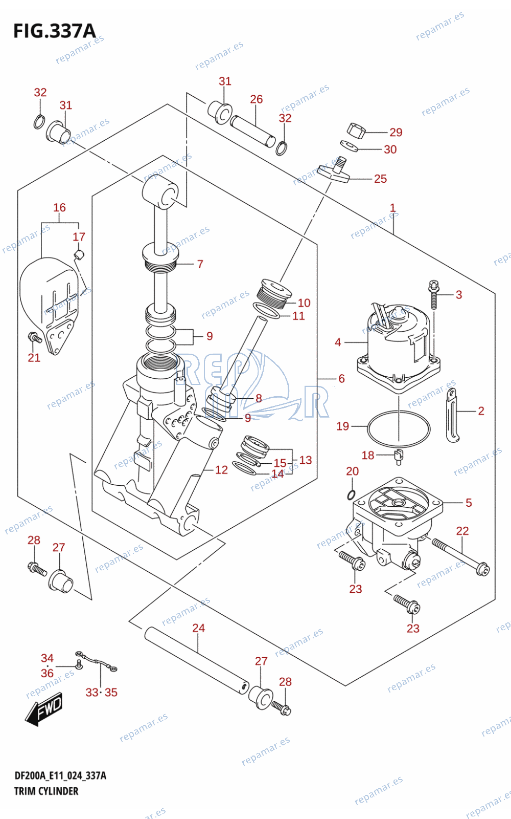 337A - TRIM CYLINDER