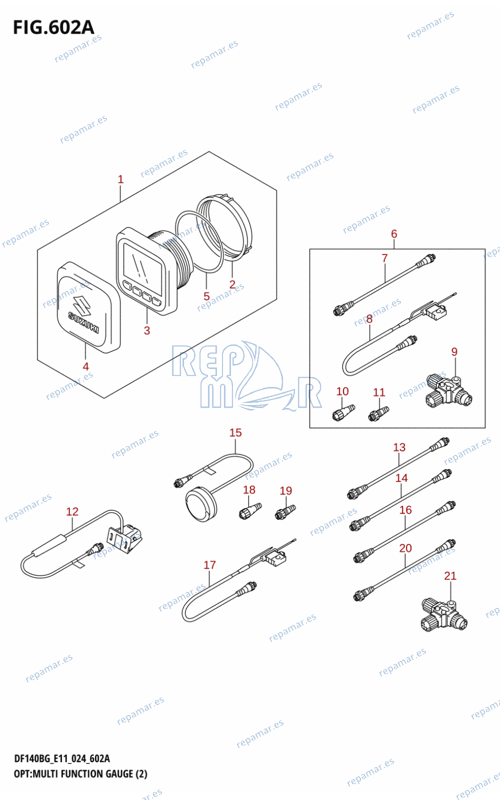 602A - OPT:MULTI FUNCTION GAUGE (2) (E11)