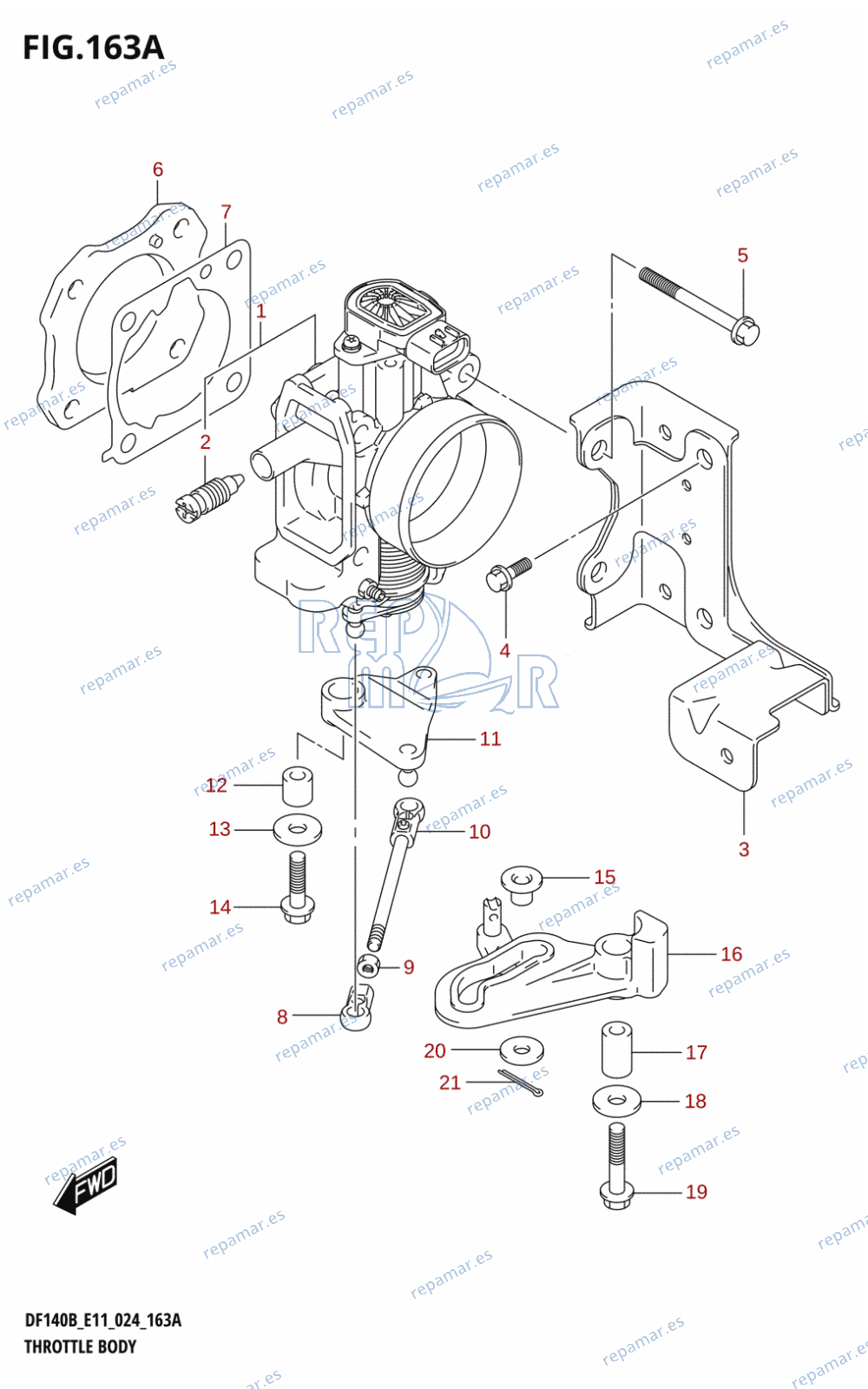 163A - THROTTLE BODY