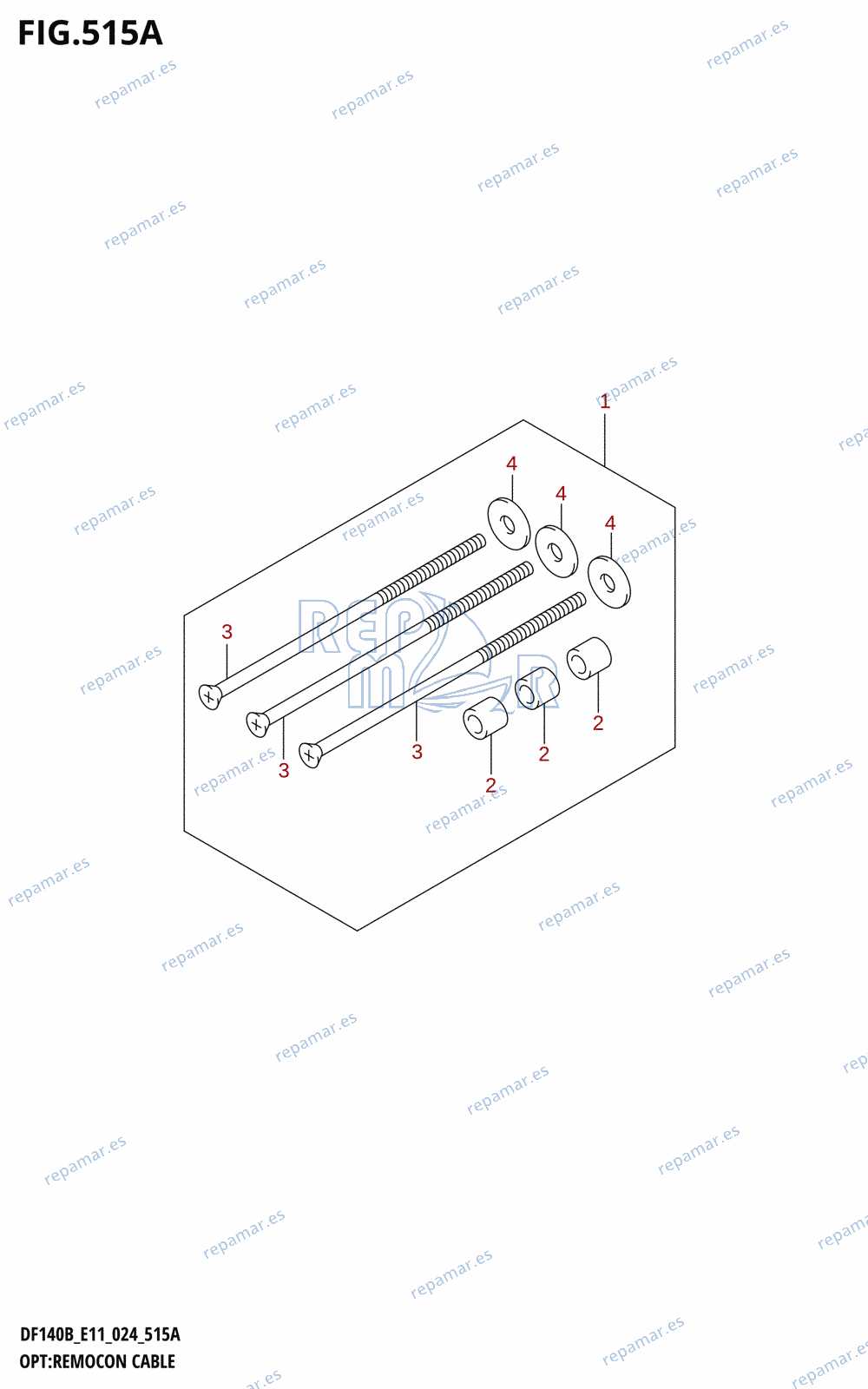 515A - OPT:REMOCON CABLE