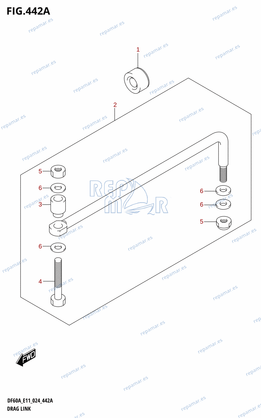 442A - DRAG LINK