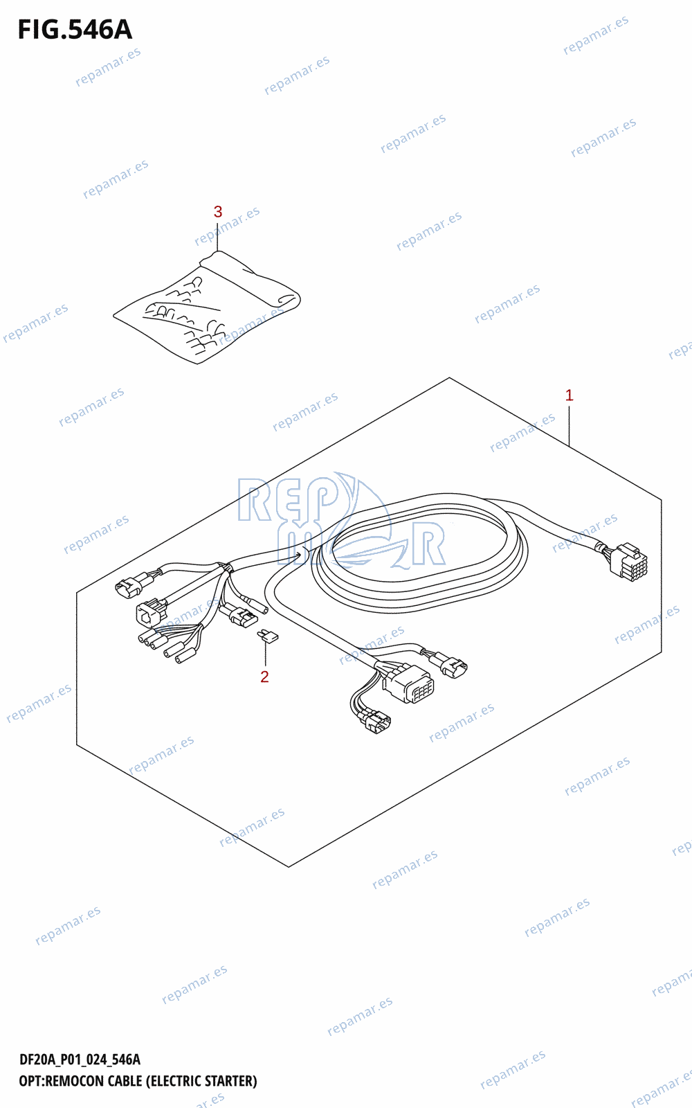 546A - OPT:REMOCON CABLE (ELECTRIC STARTER) (E-STARTER)