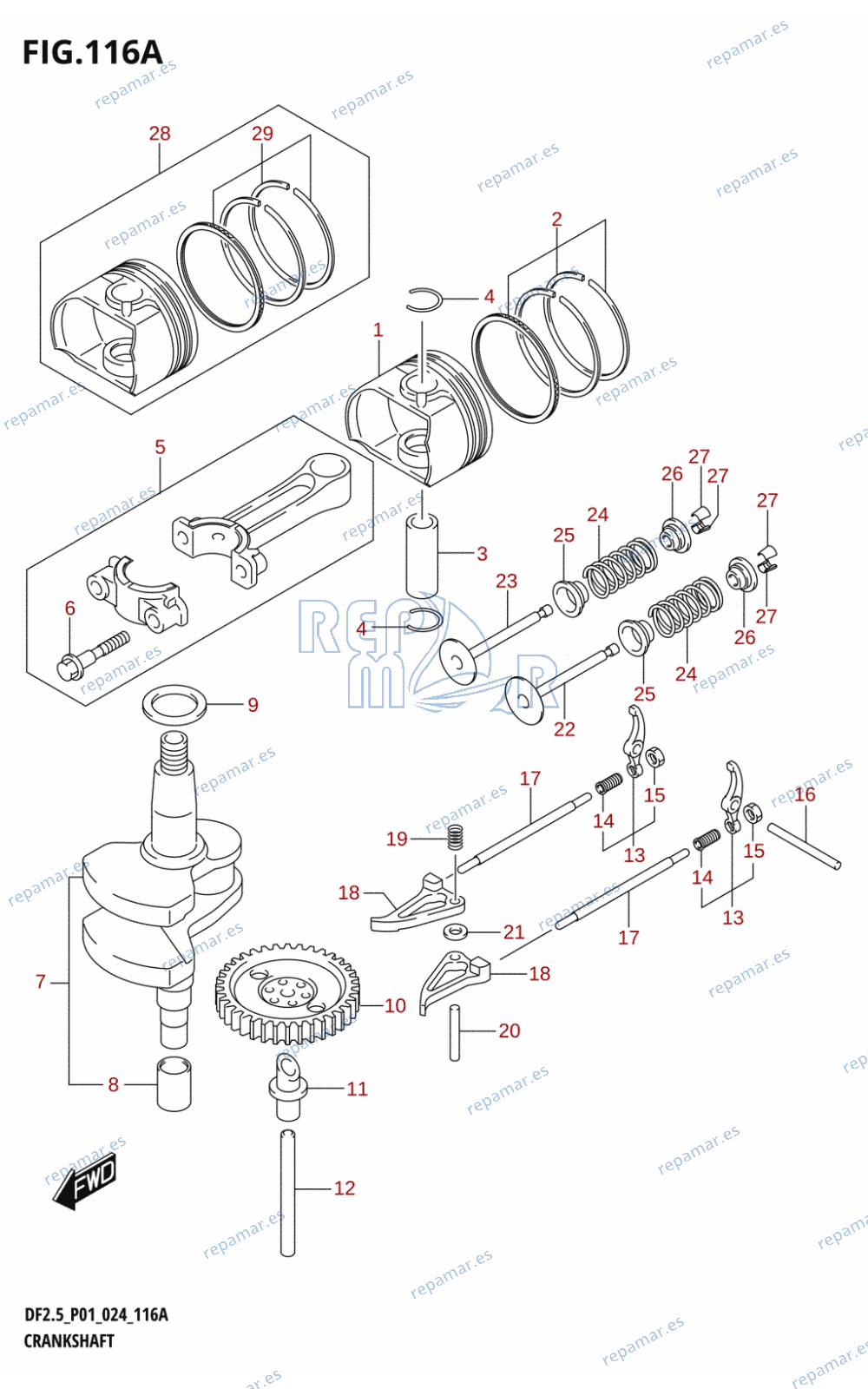 116A - CRANKSHAFT