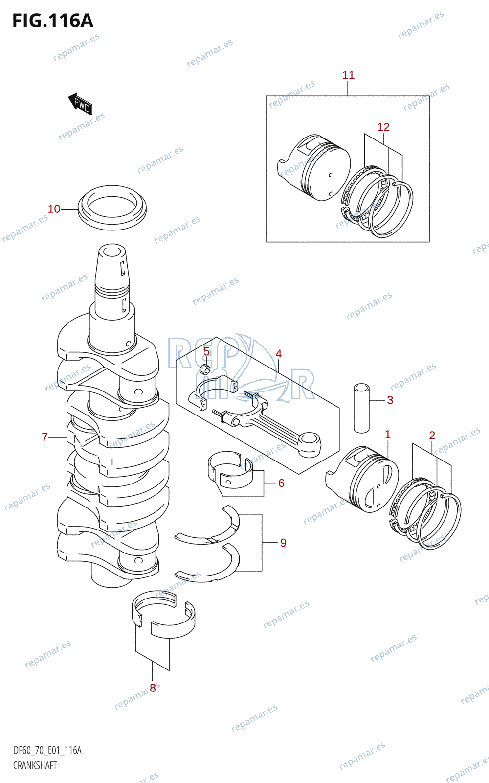 116A - CRANKSHAFT